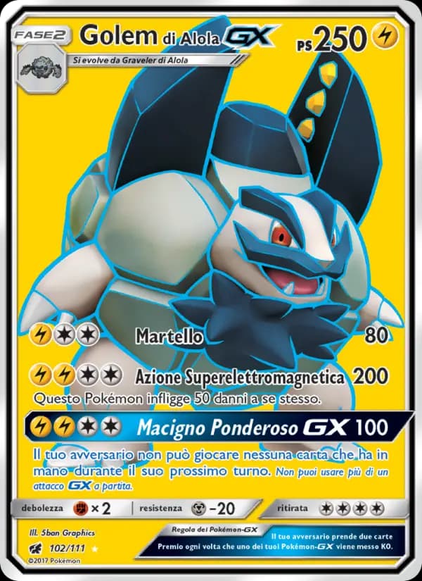 Golem di Alola GX