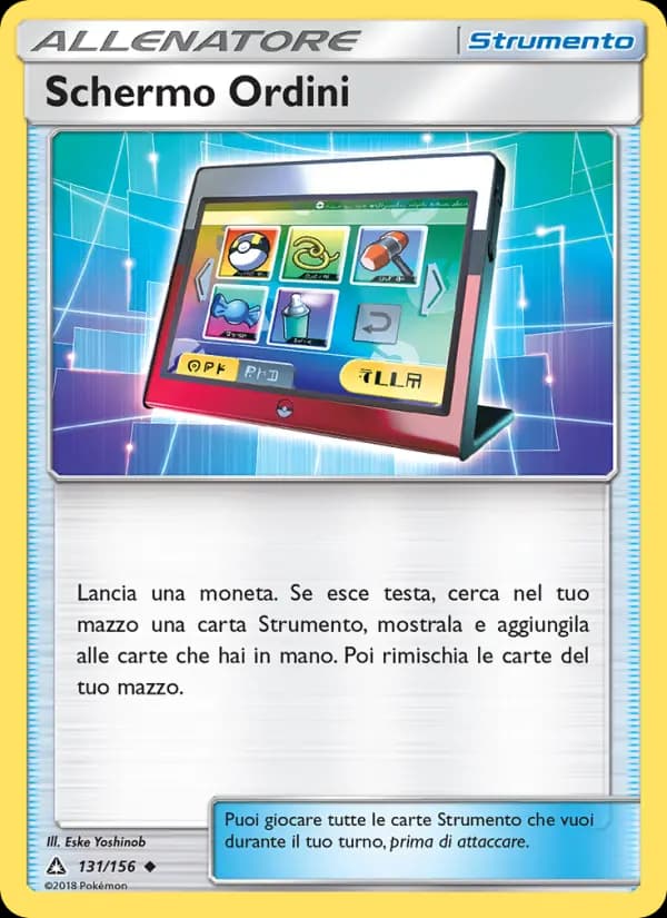 Schermo Ordini