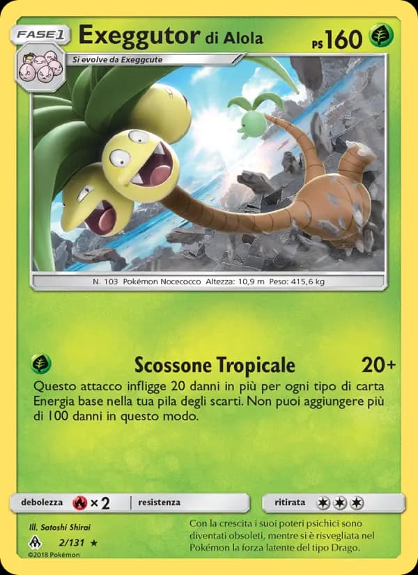 Exeggutor di Alola