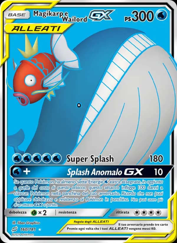 Magikarp e Wailord GX