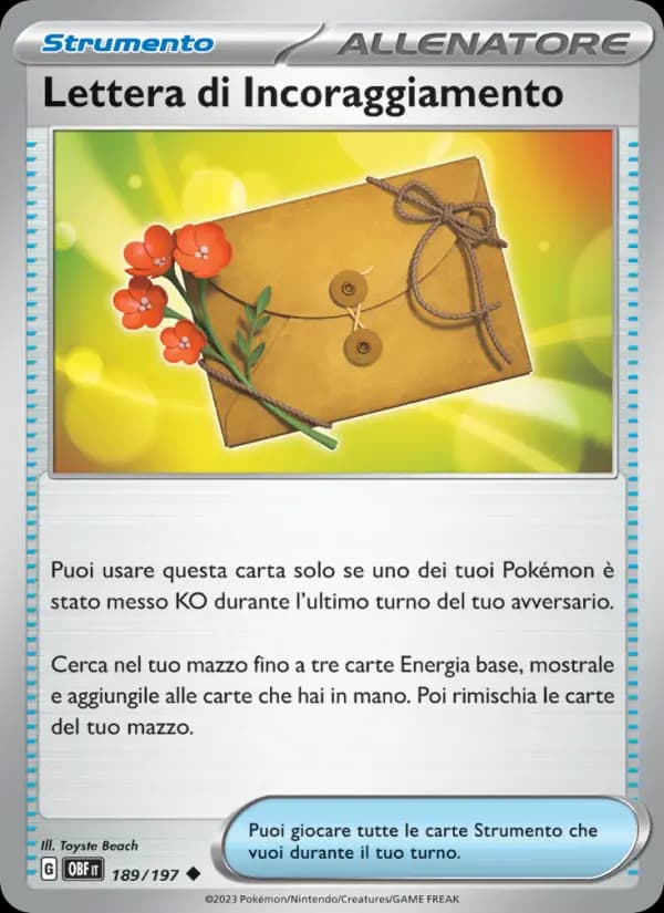 Lettera di Incoraggiamento