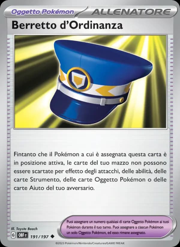 Berretto d'Ordinanza