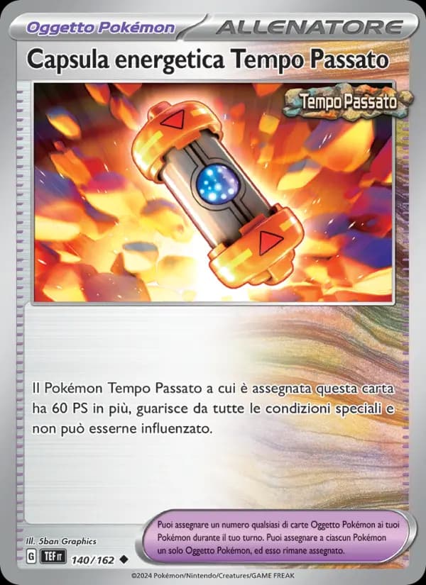 Capsula energetica Tempo Passato