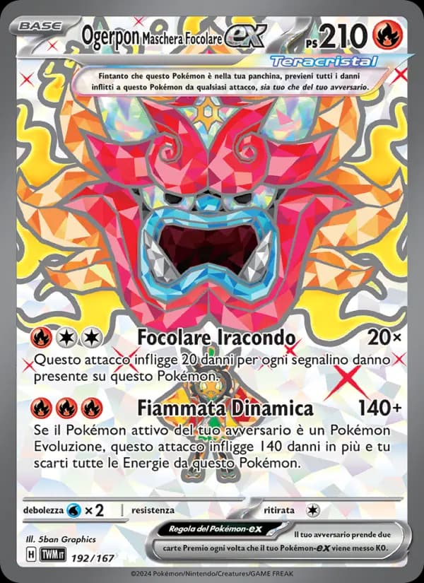 Ogerpon Maschera Focolare-ex