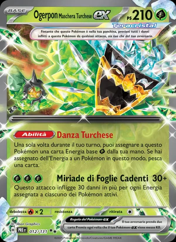 Ogerpon Maschera Turchese-ex