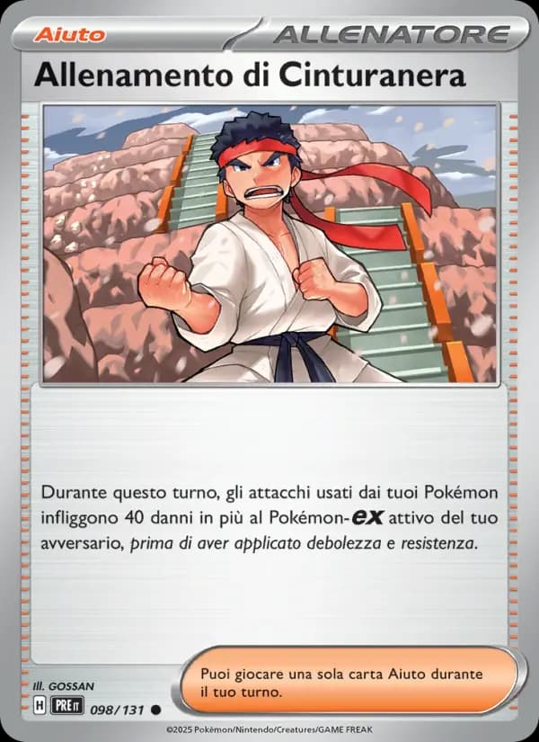 Allenamento di Cinturanera