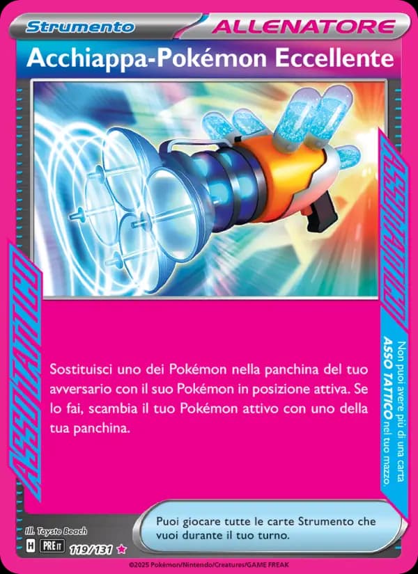 Acchiappa-Pokémon Eccellente