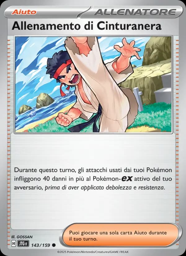Allenamento di Cinturanera