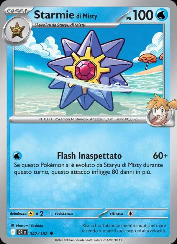 Starmie di Misty