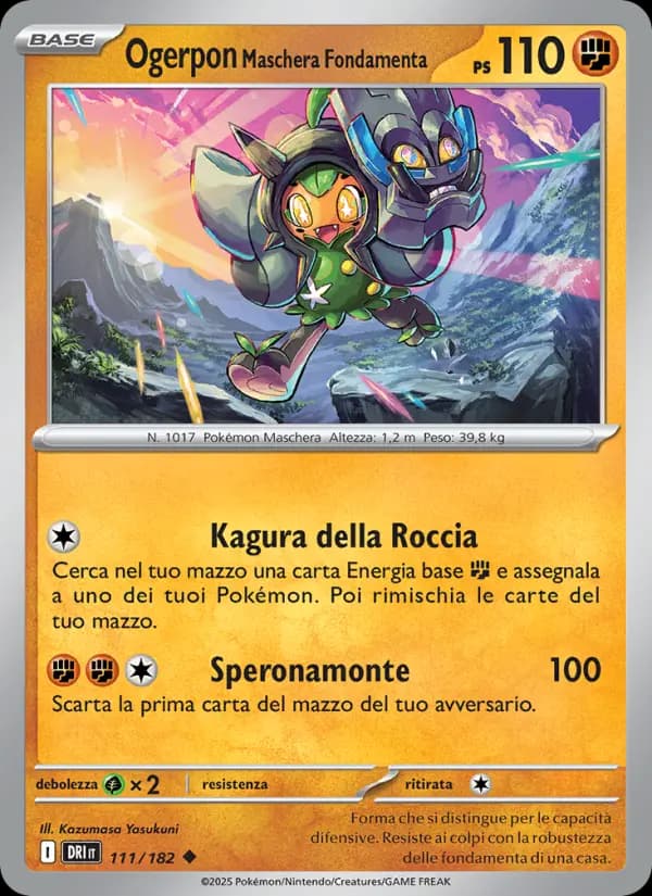 Ogerpon Maschera Fondamenta