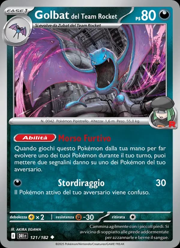Golbat del Team Rocket
