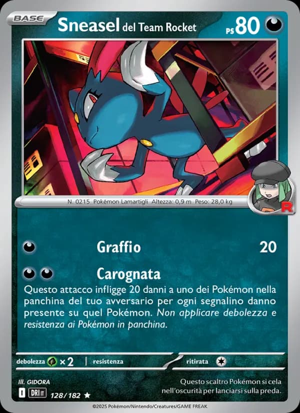 Sneasel del Team Rocket