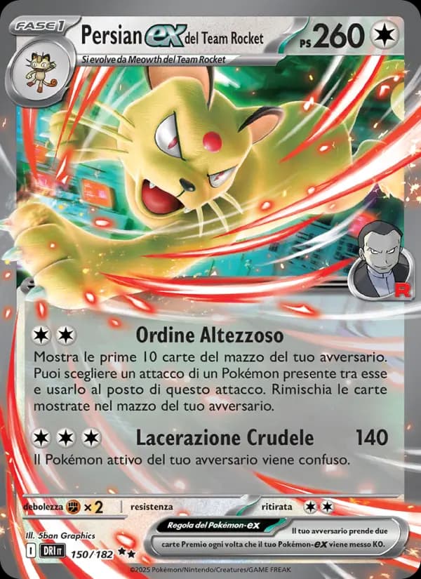 Persian-ex del Team Rocket