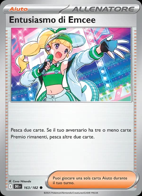 Entusiasmo di Emcee