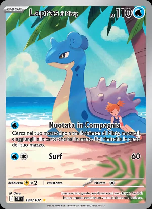 Lapras di Misty