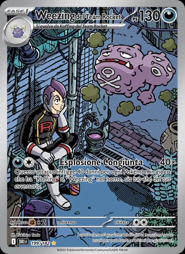 Weezing del Team Rocket