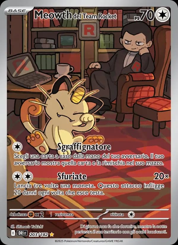 Meowth del Team Rocket