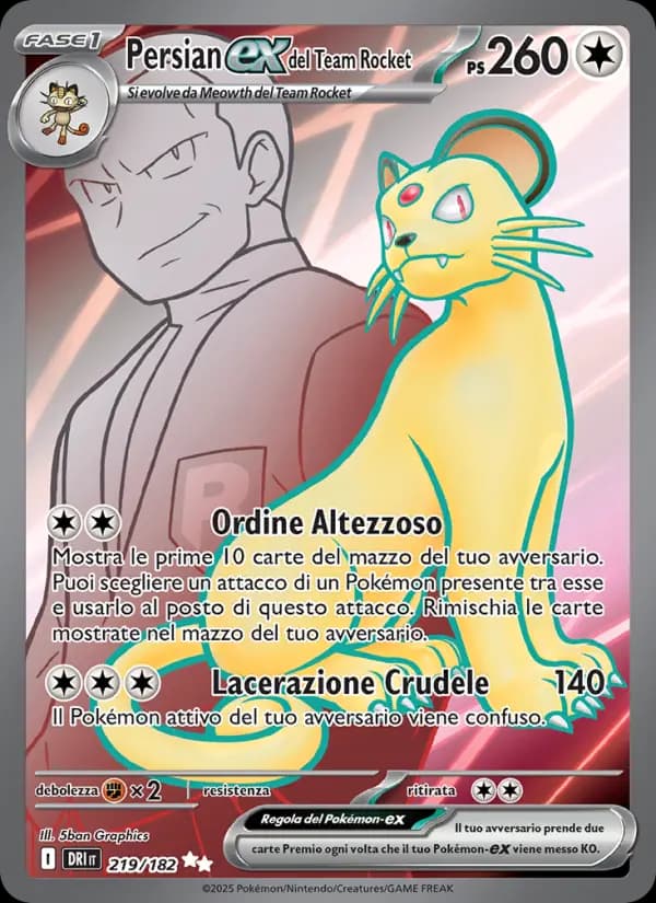Persian-ex del Team Rocket