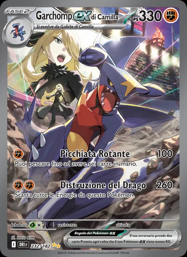 Garchomp-ex di Camilla