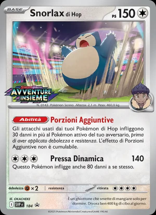 Snorlax di Hop