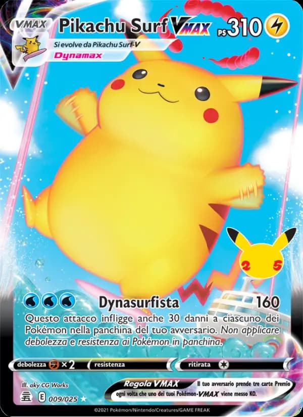 Pikachu Surf VMAX