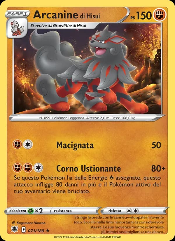 Arcanine di Hisui