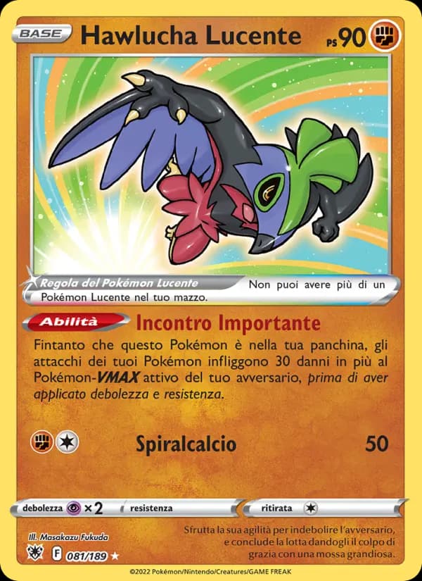 Hawlucha Lucente