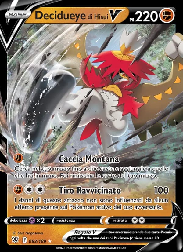 Decidueye di Hisui V