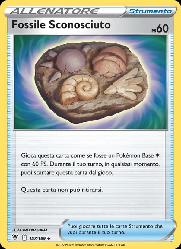 Fossile Sconosciuto