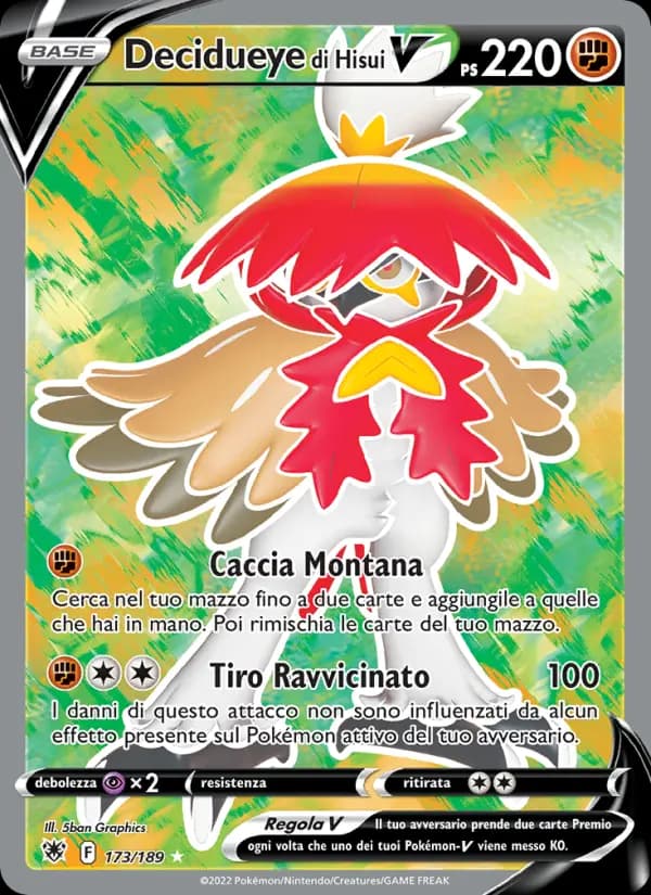 Decidueye di Hisui V