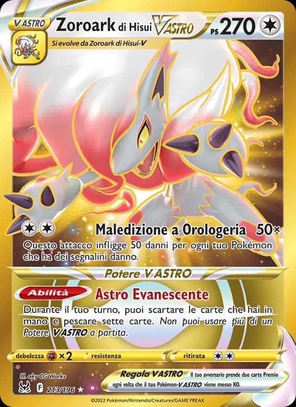 Zoroark di Hisui V ASTRO