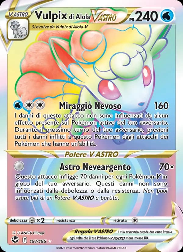 Vulpix di Alola V ASTRO