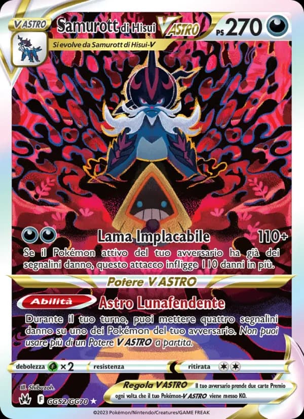 Samurott di Hisui V ASTRO