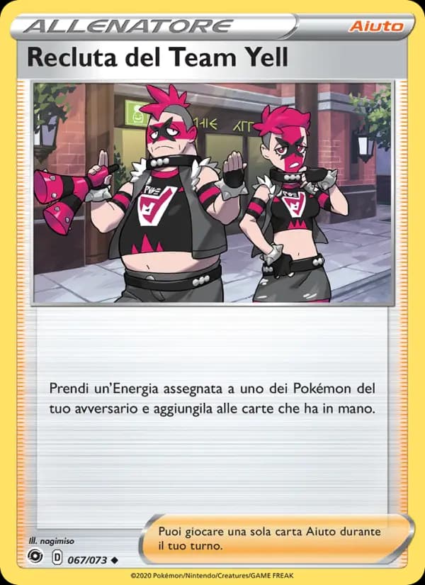 Recluta del Team Yell