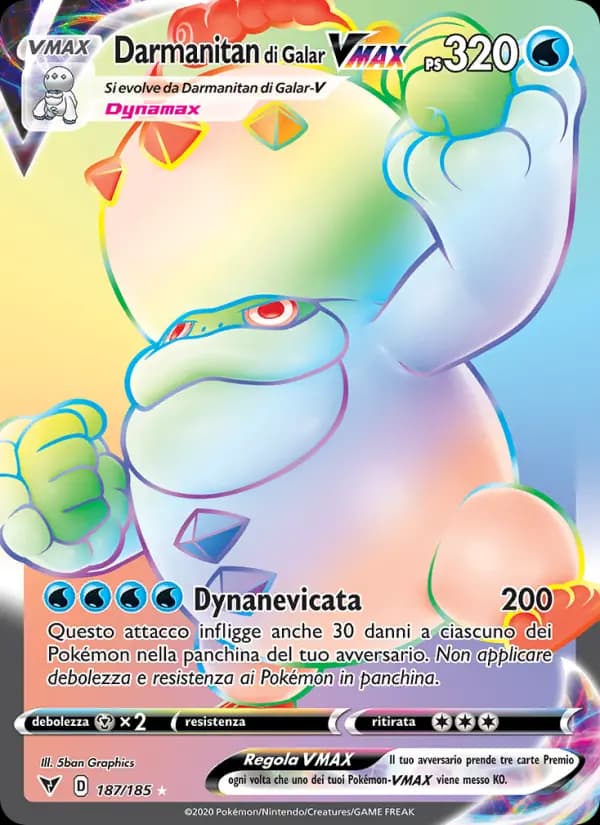 Darmanitan di Galar VMAX