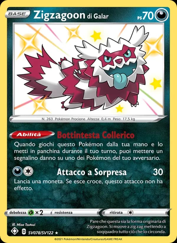 Zigzagoon di Galar