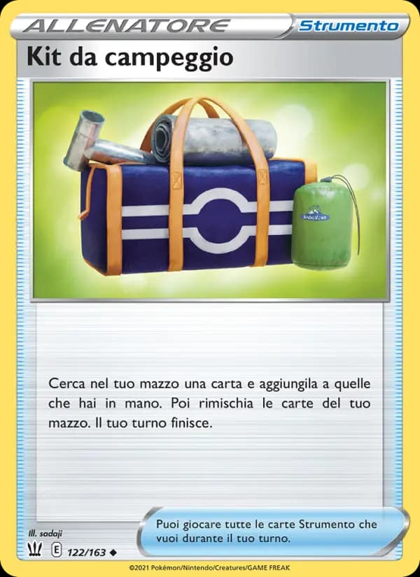 Kit da campeggio