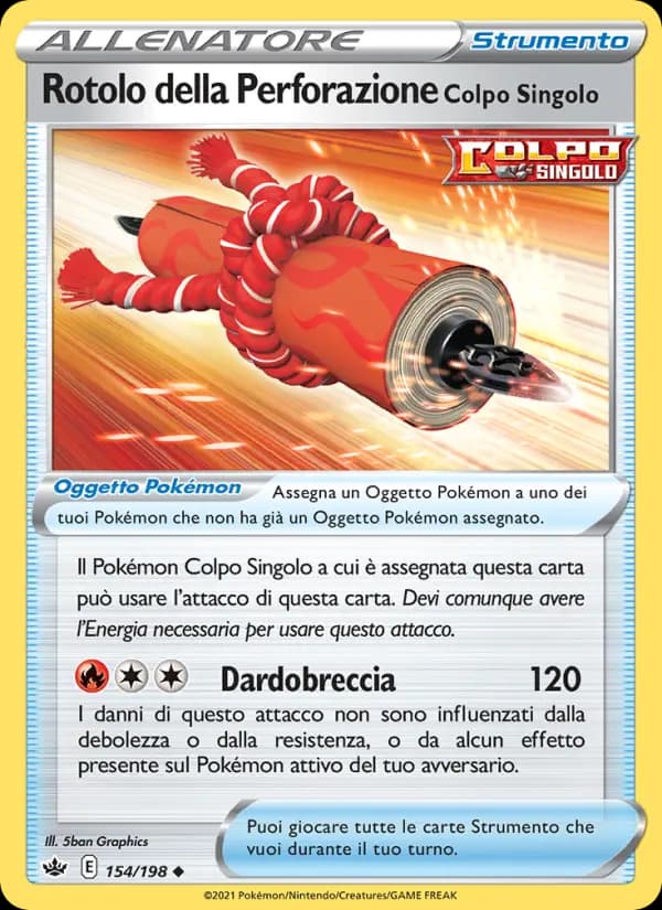 Rotolo della Perforazione Colpo Singolo
