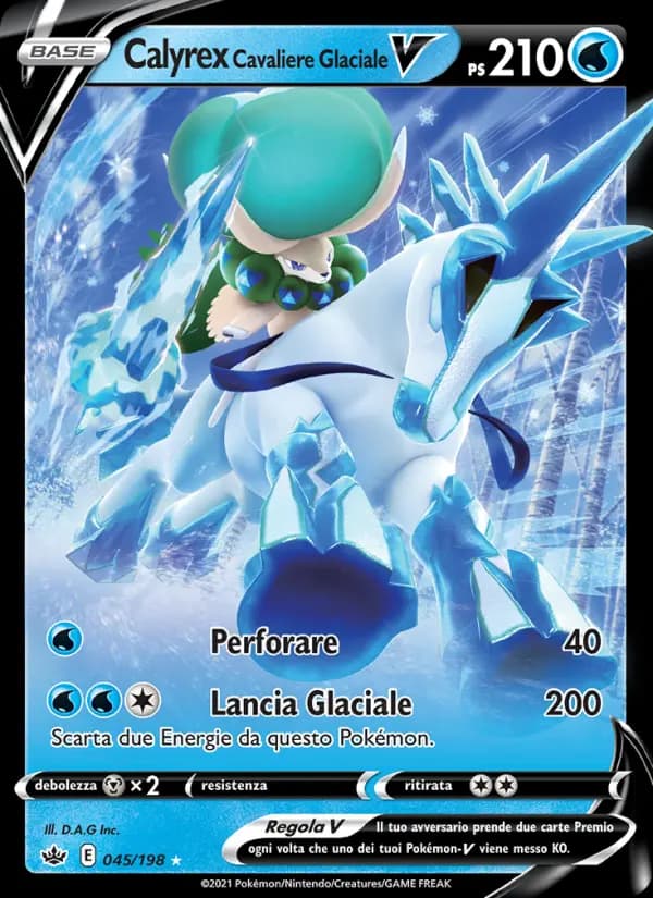Calyrex Cavaliere Glaciale V