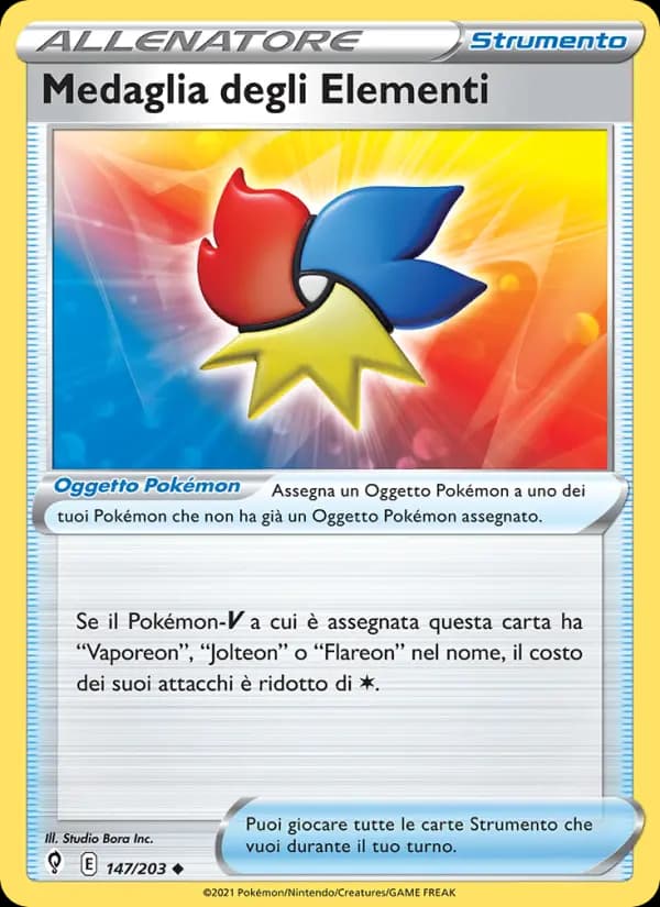 Medaglia degli Elementi