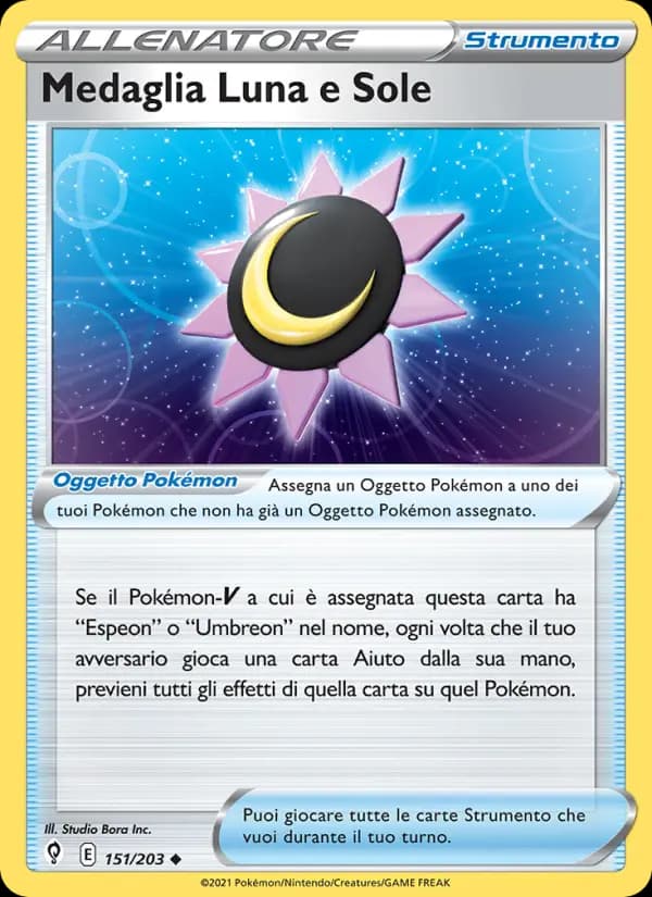 Medaglia Luna e Sole