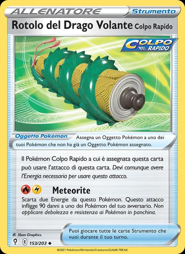 Rotolo del Drago Volante Colpo Rapido
