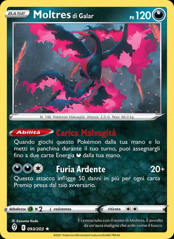 Moltres di Galar
