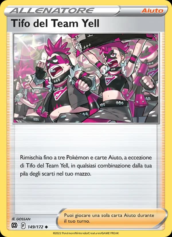 Tifo del Team Yell
