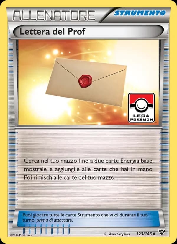 Lettera del Prof