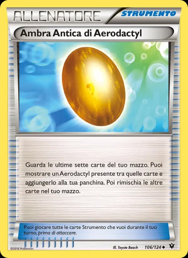 Ambra Antica di Aerodactyl