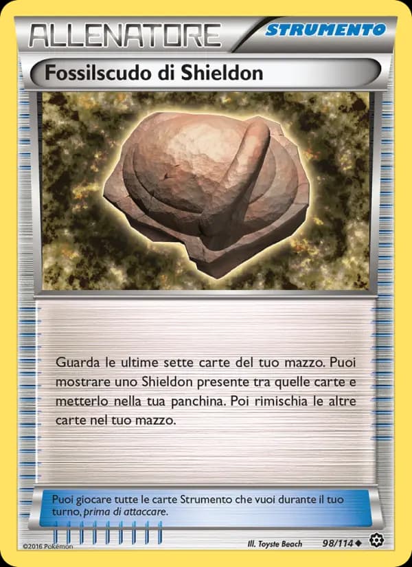 Fossilscudo di Shieldon