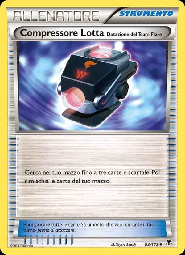 Compressore Lotta [Dotazione del Team Flare]