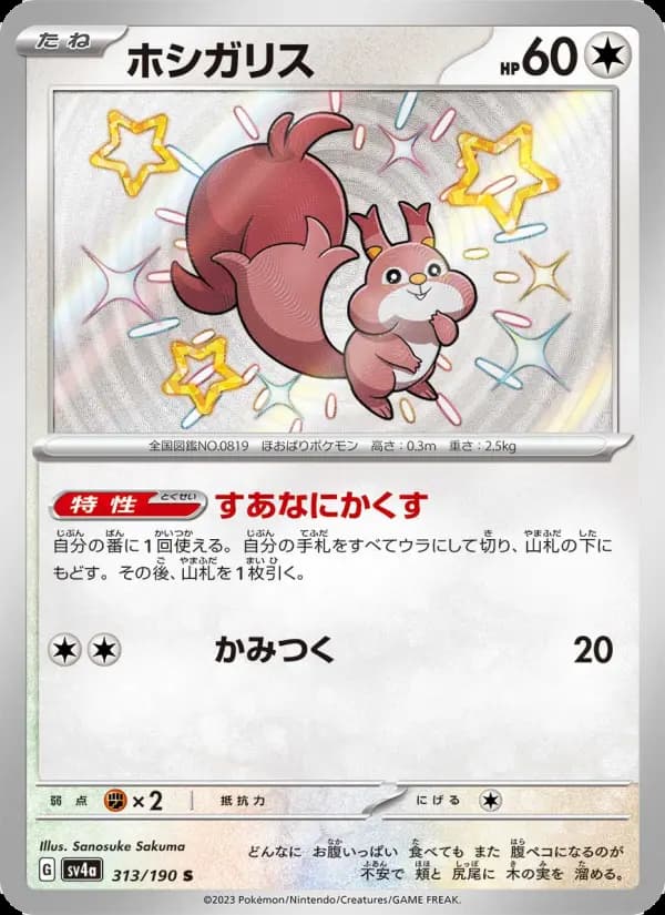 ホシガリス