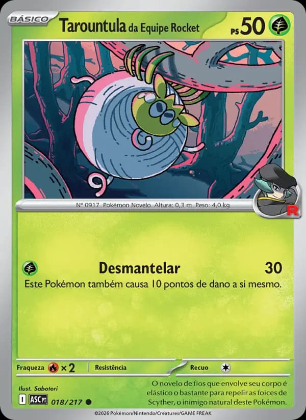Tarountula da Equipe Rocket
